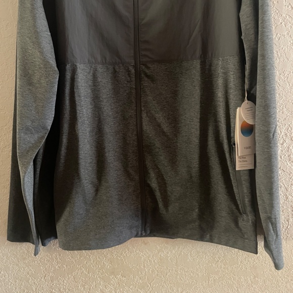 NWT  VUORI Mens Sunday Elements Track Jacket Grey SZ XXL - Picture 5 of 6